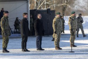  NATO daugianacionalinė kovinė grupė tapo sudėtine Lietuvoje dislokuotos Vokietijos brigados dalimi