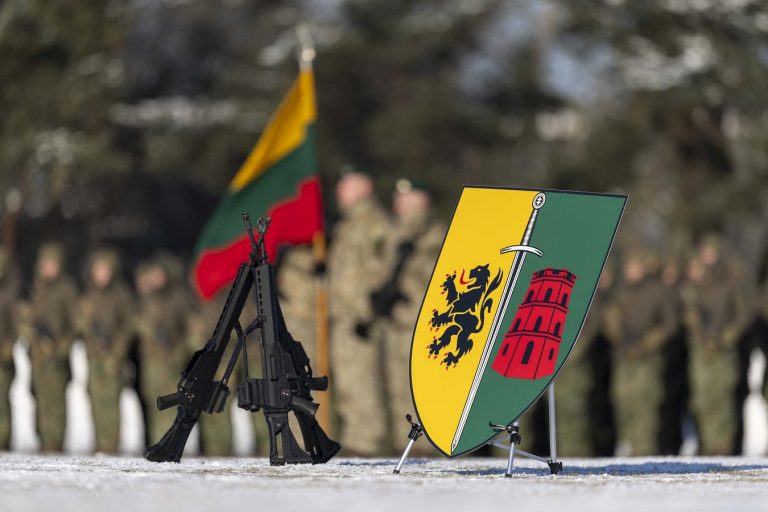 NATO Multinational Battlegroup has merged with the German Brigade Litauen stationed in Lithuania  