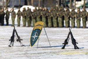  NATO daugianacionalinė kovinė grupė tapo sudėtine Lietuvoje dislokuotos Vokietijos brigados dalimi