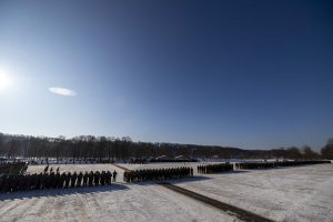  NATO daugianacionalinė kovinė grupė tapo sudėtine Lietuvoje dislokuotos Vokietijos brigados dalimi