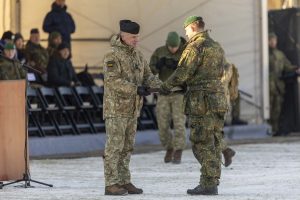  NATO daugianacionalinė kovinė grupė tapo sudėtine Lietuvoje dislokuotos Vokietijos brigados dalimi
