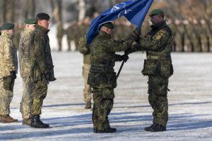  NATO Multinational Battlegroup has merged with the German Brigade Litauen stationed in Lithuania  