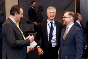  Lithuania is the defence spending leader of NATO, however, the burden and responsibility must be shouldered collectively