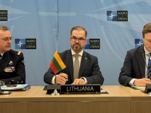  Lithuania is the defence spending leader of NATO, however, the burden and responsibility must be shouldered collectively