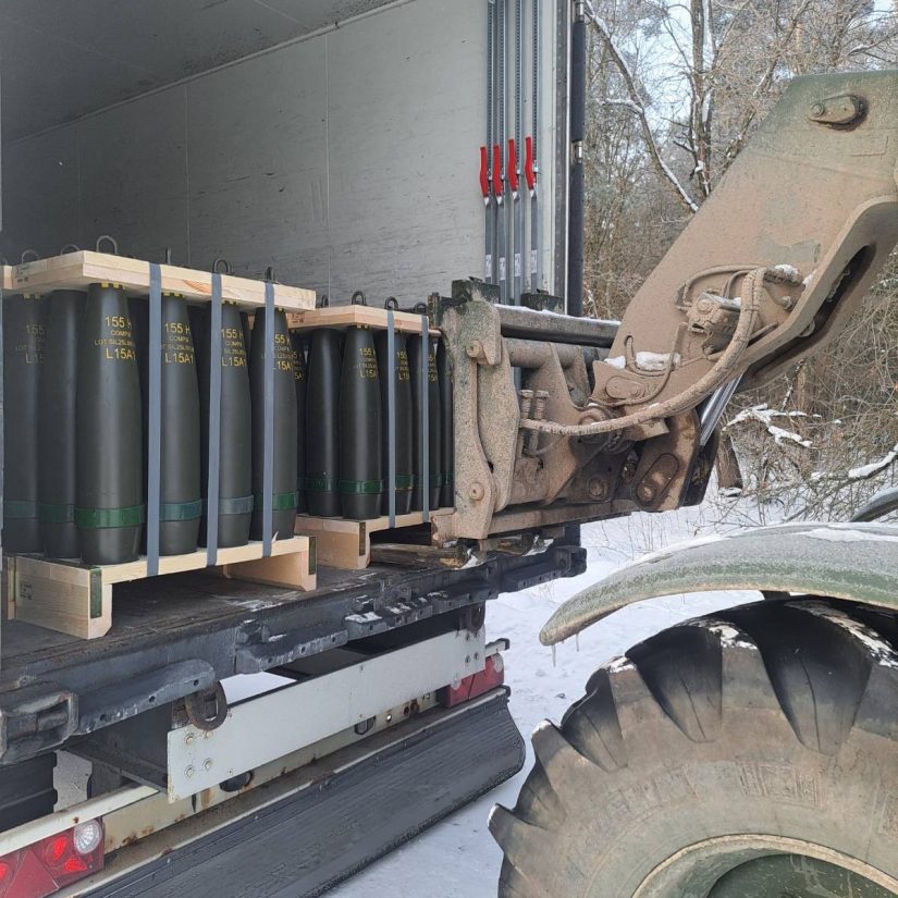 The Lithuanian Armed Forces restocks on artillery ammunition  