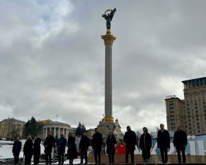  Ministras R. Kaunas iš Kyjivo: negalime pasiduoti putino rusijos agresijai