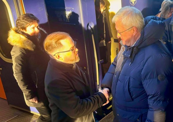  Ministras R. Kaunas iš Kyjivo: negalime pasiduoti putino rusijos agresijai