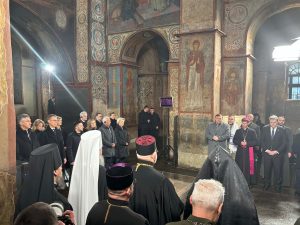  Ministras R. Kaunas iš Kyjivo: negalime pasiduoti putino rusijos agresijai