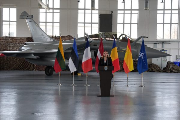  Responsibility for security of the Baltic skies transferred to the French and Romanian Air Forces