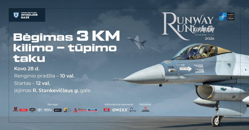 Bėgimas „Runway Run'26“