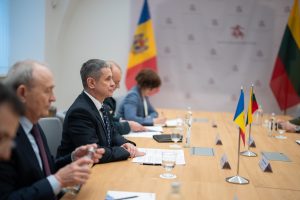  Krašto apsaugos ministras susitiko su Moldovos gynybos ministru