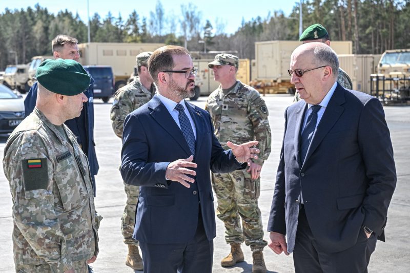 R. Kaunas: JAV vaidmuo Lietuvos ir Europos saugumui yra nepakeičiamas