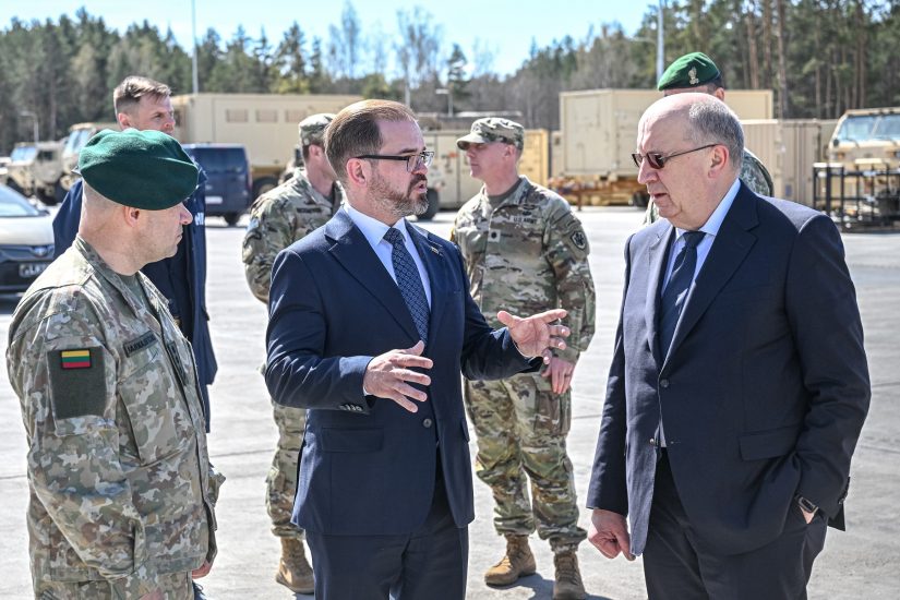 R. Kaunas: JAV vaidmuo Lietuvos ir Europos saugumui yra nepakeičiamas