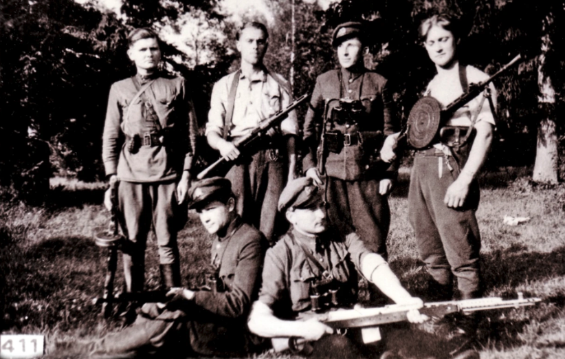 Prisikėlimo apygardos Virpšos būrio partizanai