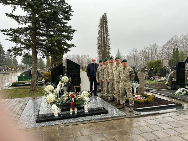  Minint vyr. ltn. N. Valterio 30-ąsias žūties metines – bendražygių ir kolegų kelionė į žūties vietą Bosnijoje ir Hercegovinoje