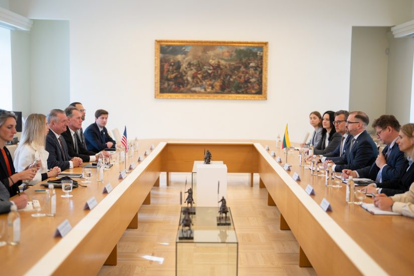 R. Kaunas discussed regional security with U.S. Congressmen: Lithuania is called an exemplary Ally  