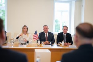  R. Kaunas discussed regional security with U.S. Congressmen: Lithuania is called an exemplary Ally  