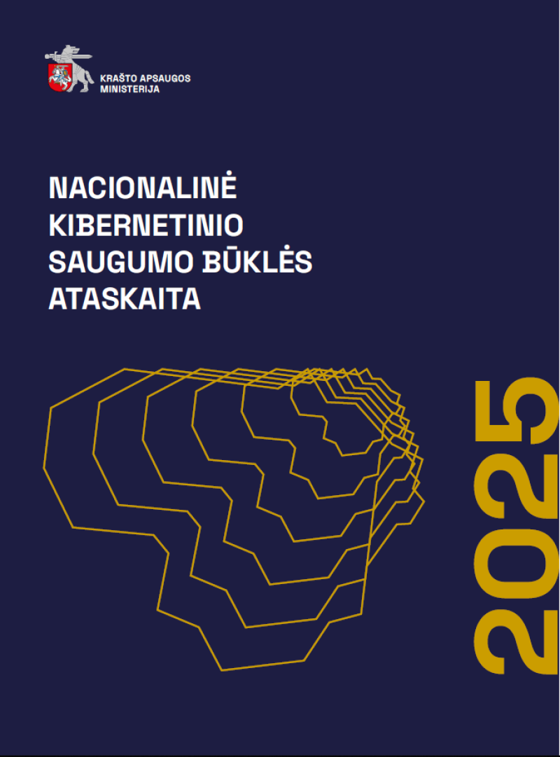 2025 m. Nacionalinė kibernetinio saugumo būklės ataskaita; KAM 2026 m.