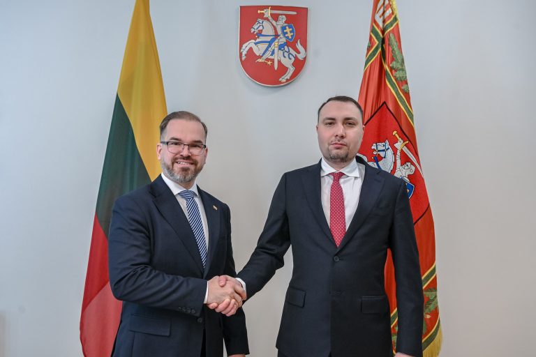 We aim to localise Ukraine’s defence industry in Lithuania, says Minister of national Defence after meeting with Kyrylo Budanov