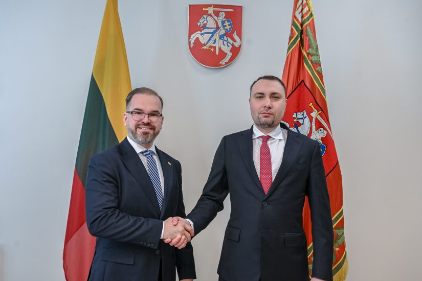 We aim to localise Ukraine’s defence industry in Lithuania, says Minister of national Defence after meeting with Kyrylo Budanov