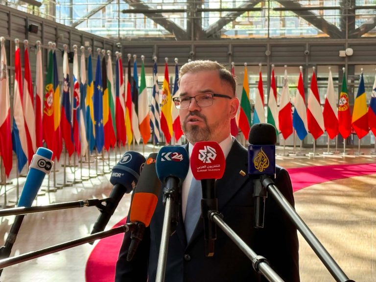 Let’s not waste energy talking about a European Army, says Minister of National Defence Robertas Kaunas in Brussels  