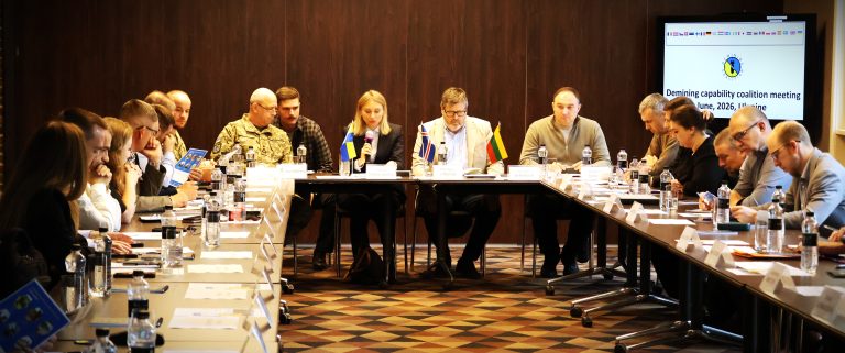 Lithuania and other donors contributed EUR 150 million to the Capability Coalition for Demining of Ukraine and handed over EUR 608 million worth of equipment 