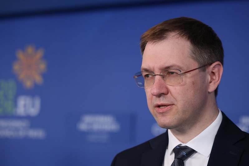 Air defence, support to Ukraine, industry and transatlantic unity are the foundation of European security, says K. Aleksa