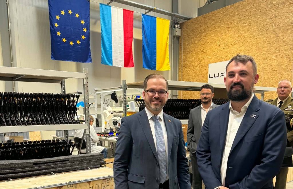 R. Kaunas Liuksemburgo ukrainiečių dronų gamintojus pakvietė testuotis Lietuvoje
