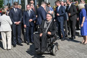  Ministras R. Kaunas dalyvavo Medininkų žudynių aukų atminimo pagerbimo ceremonijoje