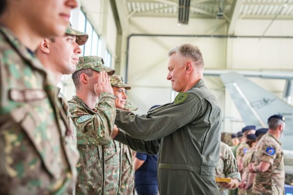    Detachments conducting the NATO Air Policing Mission in the Baltic states changed over in Šiauliai 