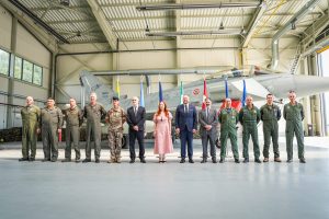    Detachments conducting the NATO Air Policing Mission in the Baltic states changed over in Šiauliai 