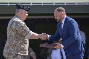  Lithuanian officer assumes command of the Standing NATO Mine Countermeasures Group 1