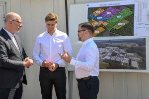 Oficialiai startuoja Rūdninkų karinio miestelio II etapo statybos