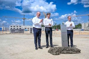  Oficialiai startuoja Rūdninkų karinio miestelio II etapo statybos