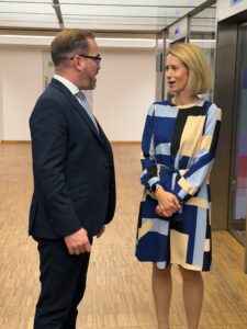  R. Kaunas: ES gynybos ministrai sutarė dėl ES paramos Ukrainai iniciatyvų  išjudinimo