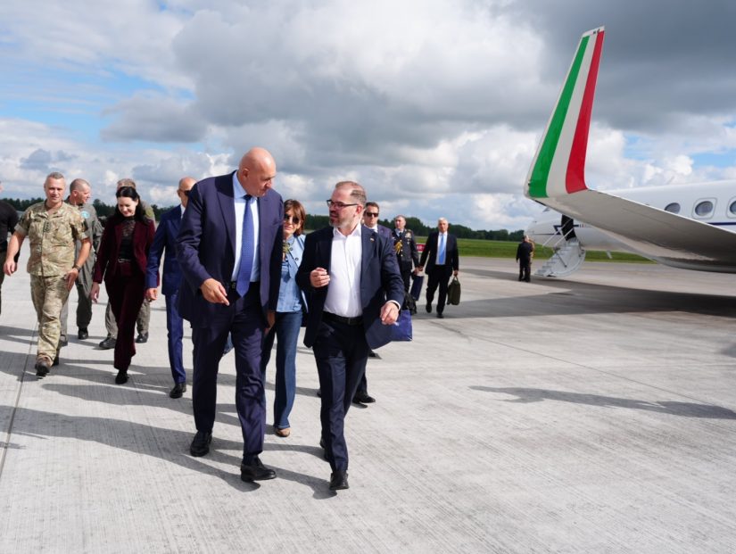 R. Kaunas su Italijos gynybos ministru: nakties incidentas patvirtino, kad esame vienas aljansas