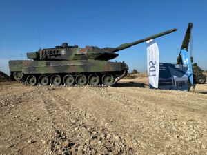  Pradėta „Leopard 2A8“ tankų surinkimo ir remonto gamyklos statyba